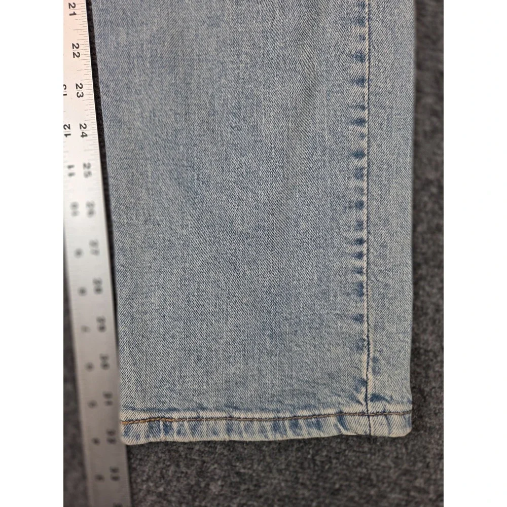Levis 511 Jeans Mens 34x32 Blue Light Wash Stretch